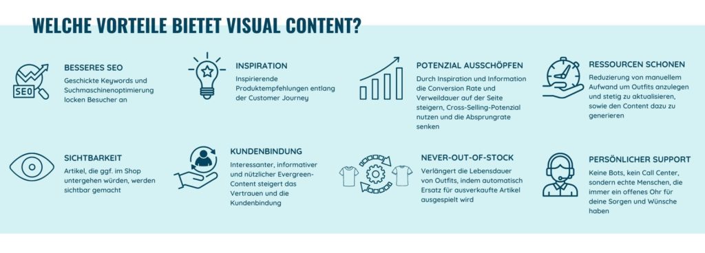 Visual Content Vorteile